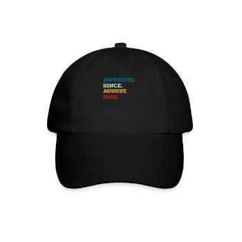 August 2023 - Birthday in August - Baseball Cap - black/black - Front