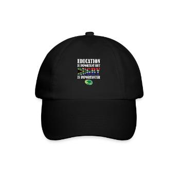 Mais le rugby est plus important Afrique du Sud Rugby - Casquette classique - noir/noir - Devant
