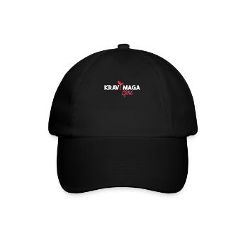 Krav Maga Apparel Israeli Self - Baseballkappe - Schwarz/Schwarz - Vorne