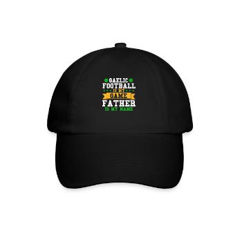 Gaelic footballer Irish team sport - Baseball Cap - black/black - Front