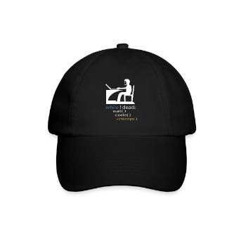Cadeau de programmeur développeur de logiciels - Casquette classique - noir/noir - Devant