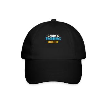 Pêche Père Fils Rétro Vintage Cadeau Fête des Pères - Casquette classique - noir/noir - Devant