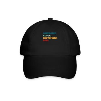 Birthday September 2019 Born Year of birth - Baseball Cap - black/black - Front