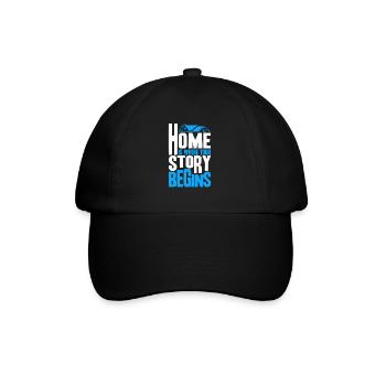 Real Estate Sale Real Estate Agent House Sale - Baseball Cap - black/black - Front