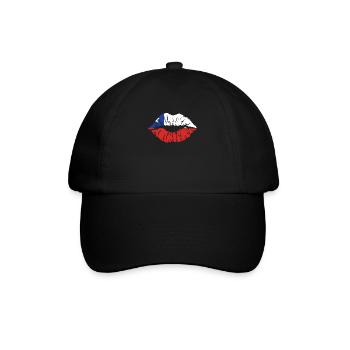 Chili Drapeau Amérique du Sud Drapeau chilien Vintage - Casquette classique - noir/noir - Devant