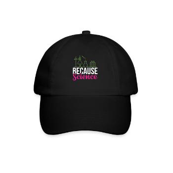 Chimie Chimiste Scientifique Bachelor Master - Casquette classique - noir/noir - Devant