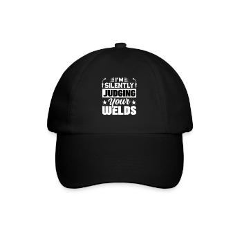 Soudeur Profession Acier Thermique Gaz TIG MAG Soudage - Casquette classique - noir/noir - Devant