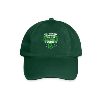 Sensibilisation à la maladie coeliaque Fighter Pratique de la maladie cœliaque - Casquette classique - vert bouteille - Devant