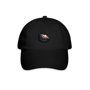 Lever de soleil sur le sol - Casquette classique - noir/noir - Devant