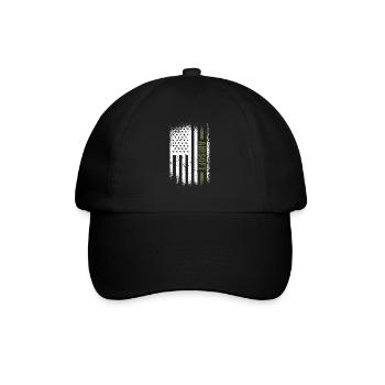 Sport Us Flag Airsoft - Baseball Cap - black/black - Front