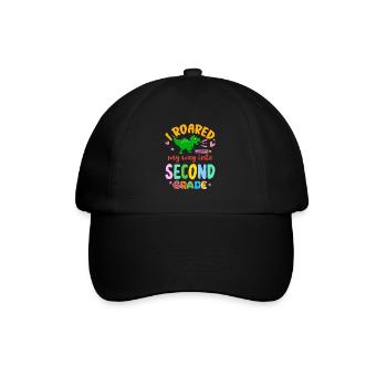 Zweite Klasse Rainbow Girls Jungen Lehrerteam 2. - Baseballkappe - Schwarz/Schwarz - Vorne