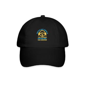 Driving License Passed New Driver Permit Driving S - Baseball Cap - black/black - Front