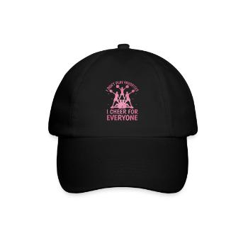 Cheerleading Coach Cheer Coach Cheerleader Cheer T - Baseball Cap - black/black - Front