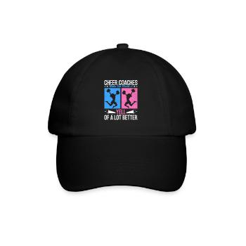Cheerleading Coach Cheer Coach Cheerleader Cheer T - Casquette classique - noir/noir - Devant
