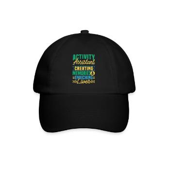 Activity Assistant Appreciation - Baseballkappe - Schwarz/Schwarz - Vorne