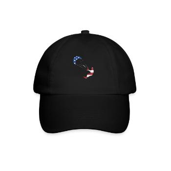 Sport Us Flag Kitesurf - Casquette classique - noir/noir - Devant