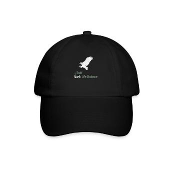Soar Work Life Balance – Hawk - Baseball Cap - black/black - Front