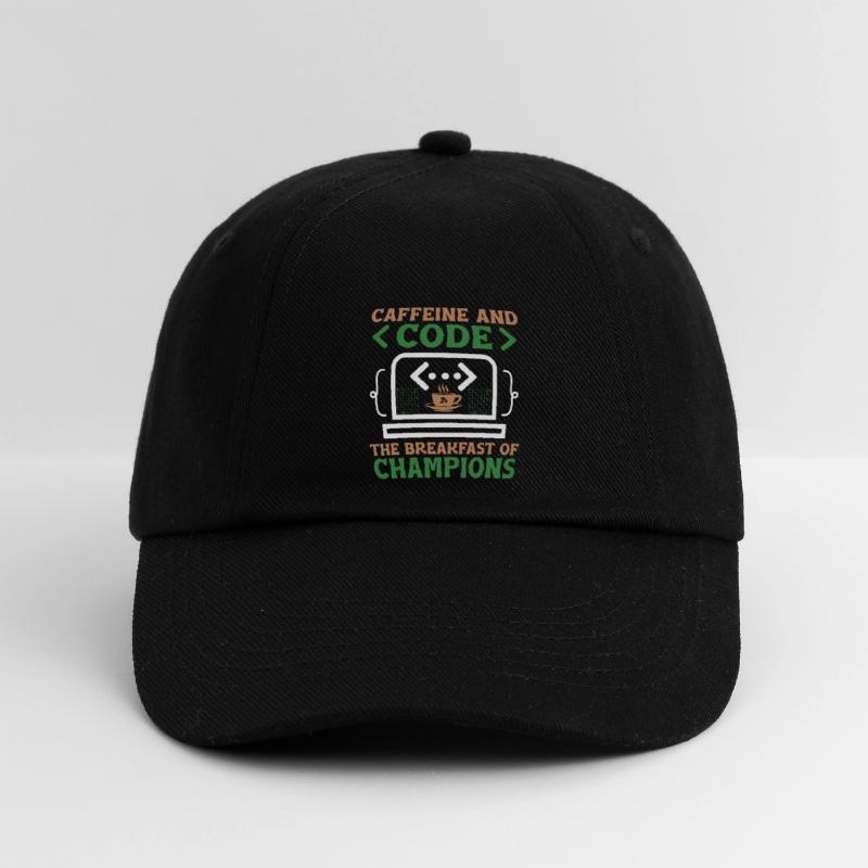 Coffee Coding Programmer Coder Developer Nerd Coff Baseball Cap