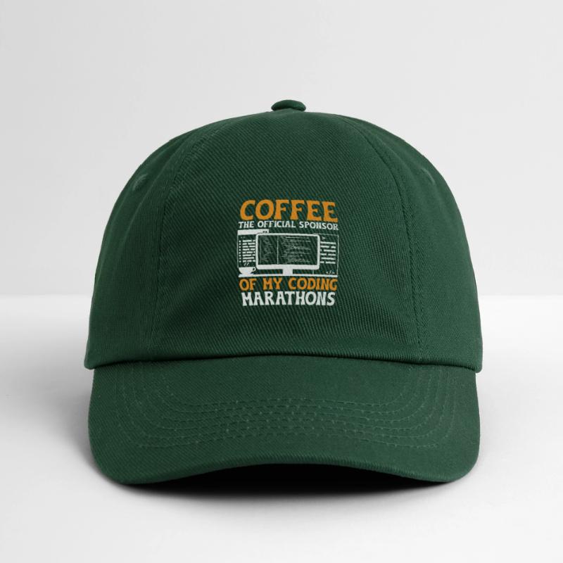 Kaffee-Codierung Programmierer Programmierer Entwickler Nerd Coff Baseballkappe