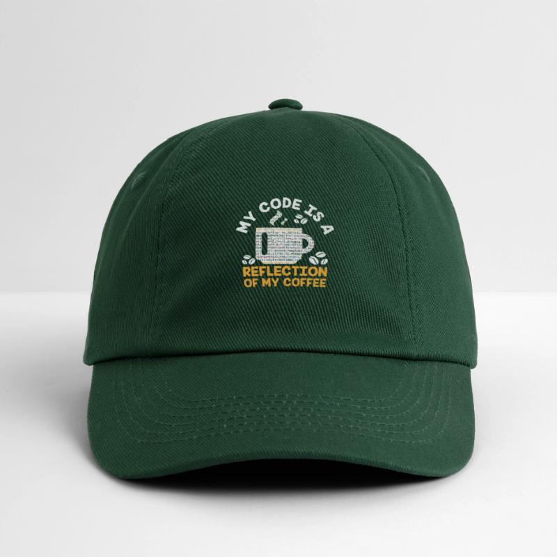 Coffee Coding Programmer Coder Developer Nerd Coff Baseball Cap