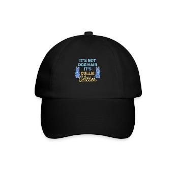 Conception unique de border collie pour - Casquette classique - noir/noir - Devant