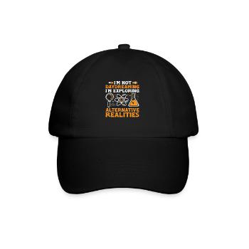 Science Teacher School Teacher Biology Chemistry P - Baseball Cap - black/black - Front