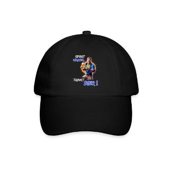 Save Water, Drink Beer!-Funny Party Outfit - Baseball Cap - black/black - Front