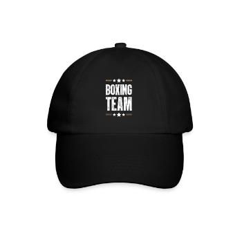 Boxing Team - Baseball Cap - black/black - Front