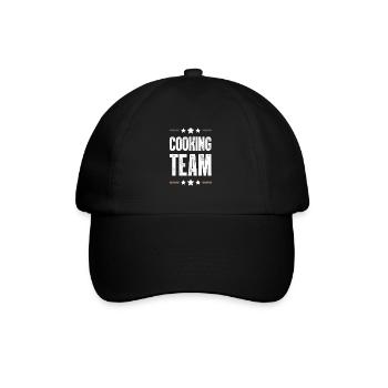 Cooking Team - Baseball Cap - black/black - Front