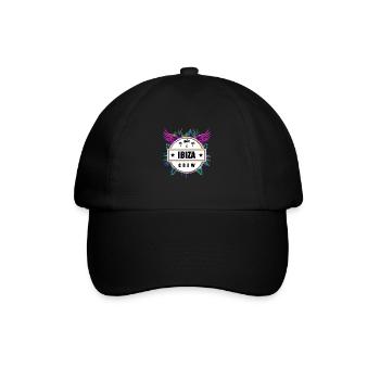 Ibiza Crew Tropical - Baseball Cap - black/black - Front