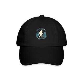 Drôle de Bigfoot Un gars comme moi est difficile à trouver en forêt - Casquette classique - noir/noir - Devant