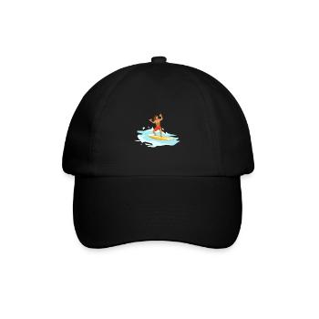 Surfing surfing - Baseball Cap - black/black - Front
