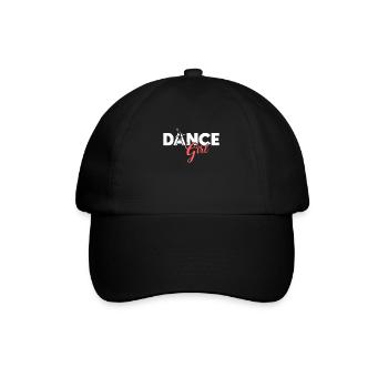 Ballet Dance Girl - Baseball Cap - black/black - Front