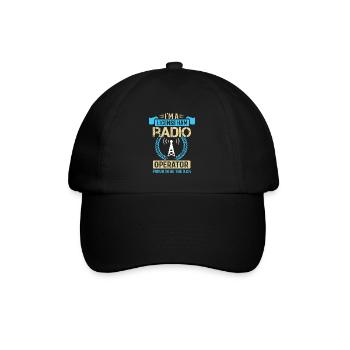 Propriétaire de la licence de radio amateur - Casquette classique - noir/noir - Devant