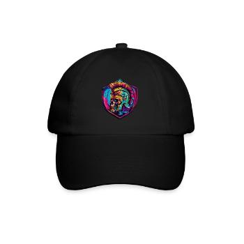 Gladiateur squelette spartiate - Casquette classique - noir/noir - Devant