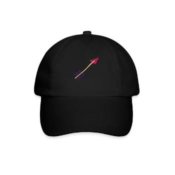 Symbol - Shooting Arrow - Baseball Cap - black/black - Front