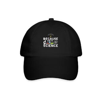 Parce que la science - Casquette classique - noir/noir - Devant