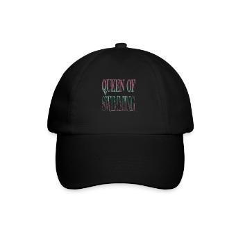 maillots de bain amusants tshirts - Casquette classique - noir/noir - Devant