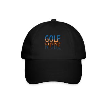 awesome golf shirt gift golf club golfdad golflove - Baseballkappe - Schwarz/Schwarz - Vorne