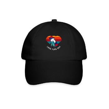 Laos Lao Laotian Flag Elephant Lao I Cadeau - Casquette classique - noir/noir - Devant