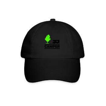 campeur - Casquette classique - noir/noir - Devant