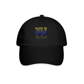 Nature Discovery Funny Quote Food Enthusiasts Fun - Baseball Cap - black/black - Front