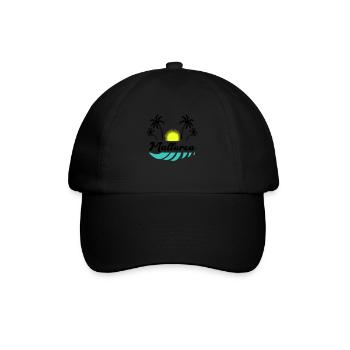 Majorque - Casquette classique - noir/noir - Devant
