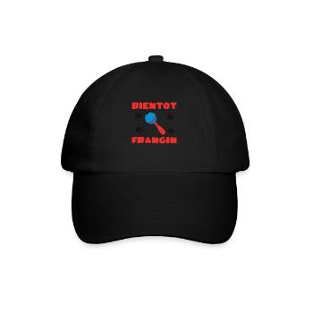 SOON BROTHER - Baseball Cap - black/black - Front