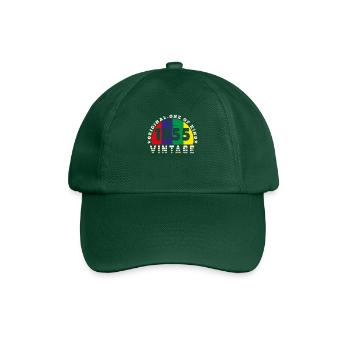 Vintage 1955 Retro - Bursdag - Casquette classique - vert bouteille - Devant