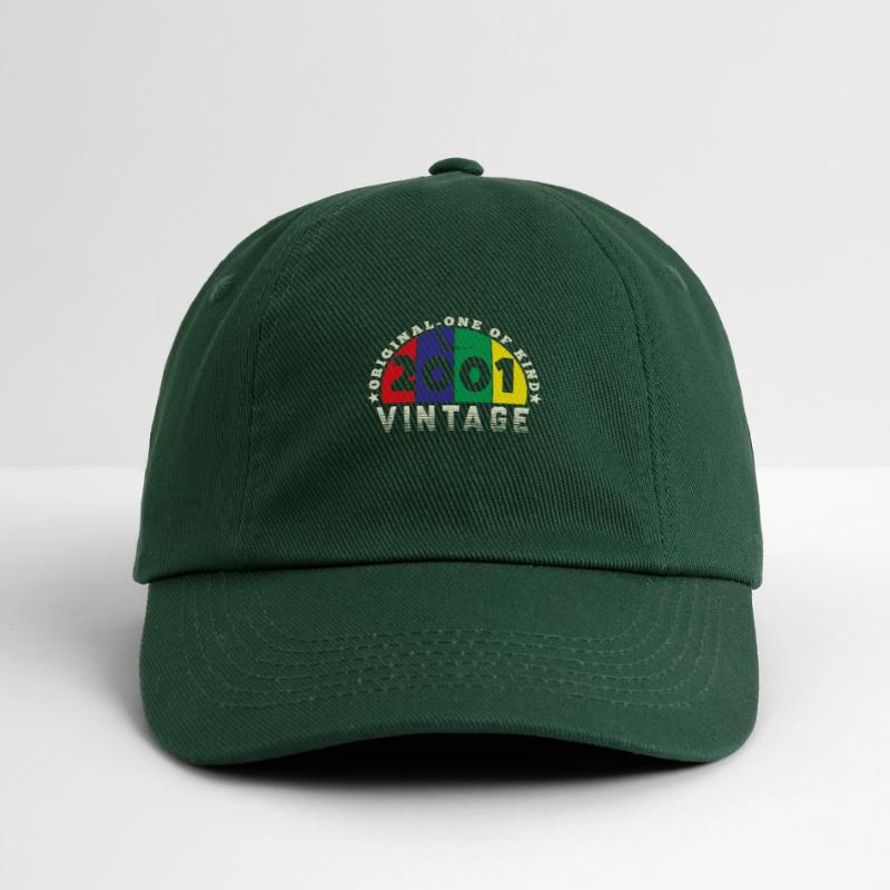 Vintage 2001 Retro - Bursdag Baseball Cap