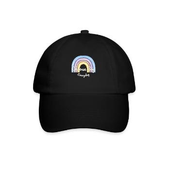 Dites à la vie - avec style ! - Casquette classique - noir/noir - Devant