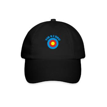 Tir à l'arc - Casquette classique - noir/noir - Devant