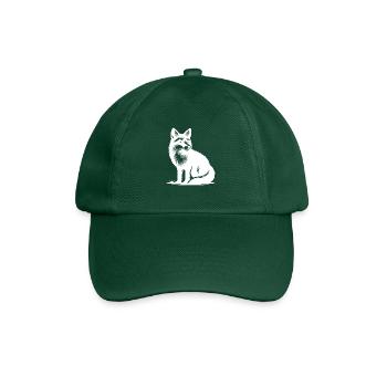 Niedlicher schlauer Fuchs - Baseballkappe - Flaschengrün - Vorne