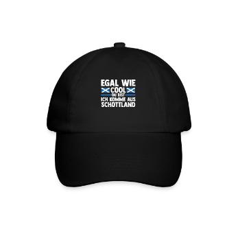 Ecossais Ecosse Ecosse Ecosse - Casquette classique - noir/noir - Devant